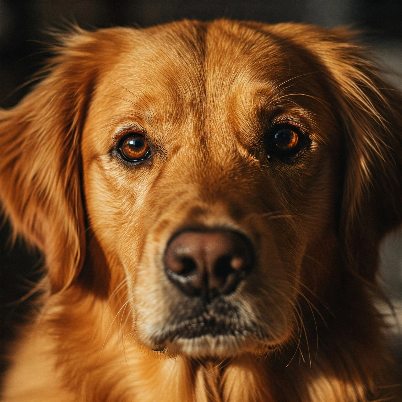 Augenbehandlung bei einem Hund